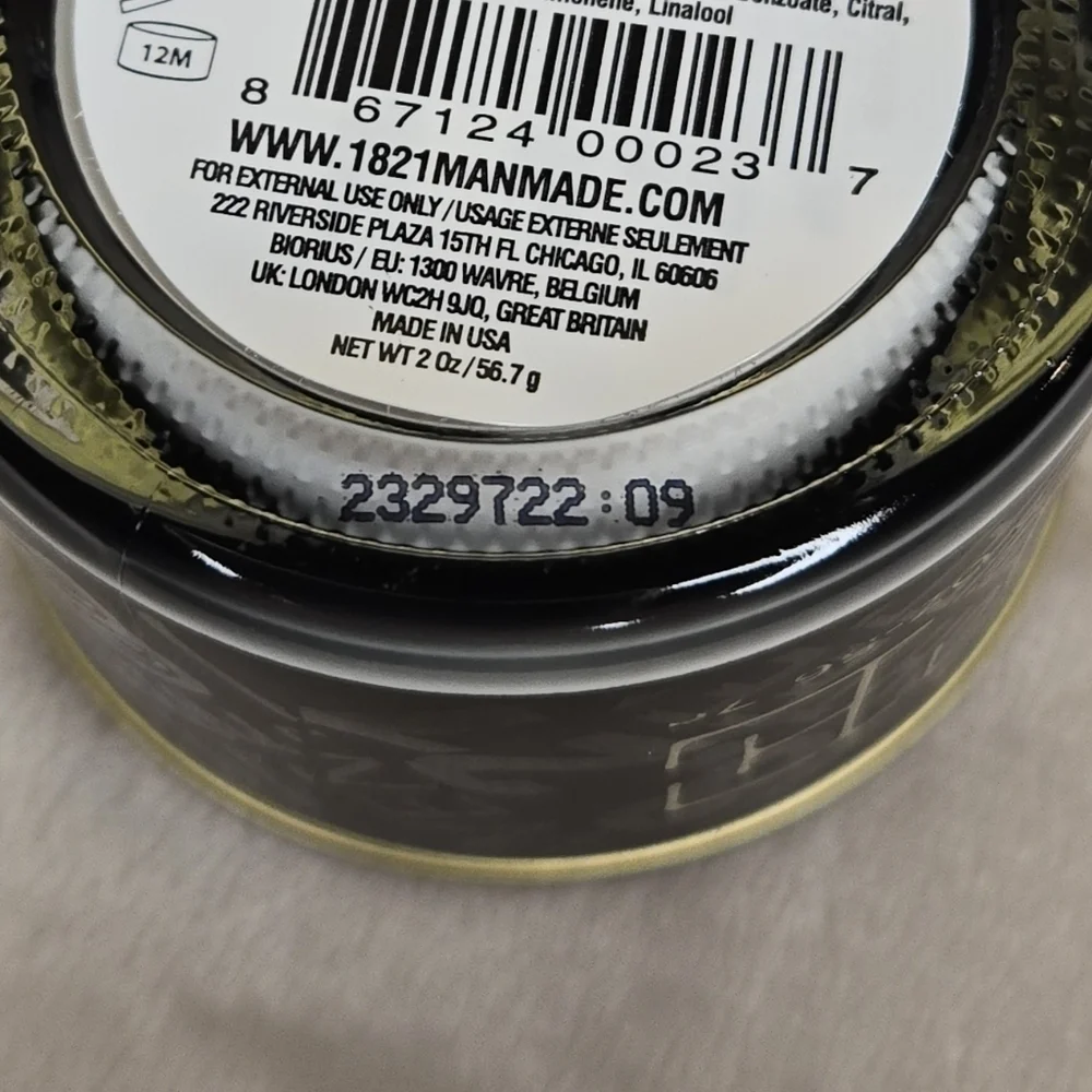 18.21 Man Made Hair Styling Paste Sweet Tobacco 2 oz